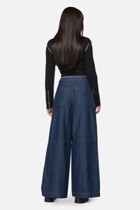 Dangerfield NZ - Anon Pin Stripe Jeans - indigo