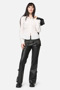 Dangerfield NZ - Avril LS Blouse - white