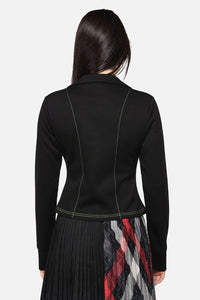Dangerfield NZ - Trickster Goth LS Top - black