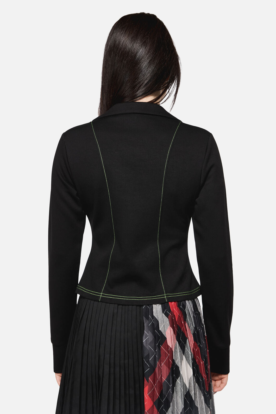 Dangerfield NZ - Trickster Goth LS Top - black