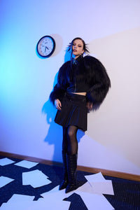 Dangerfield NZ - Armoured Fur Sleeves - black