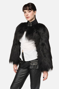 Dangerfield NZ - Armoured Fur Sleeves - black
