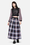 Dangerfield NZ - Hater Goth Midi Skirt - pink