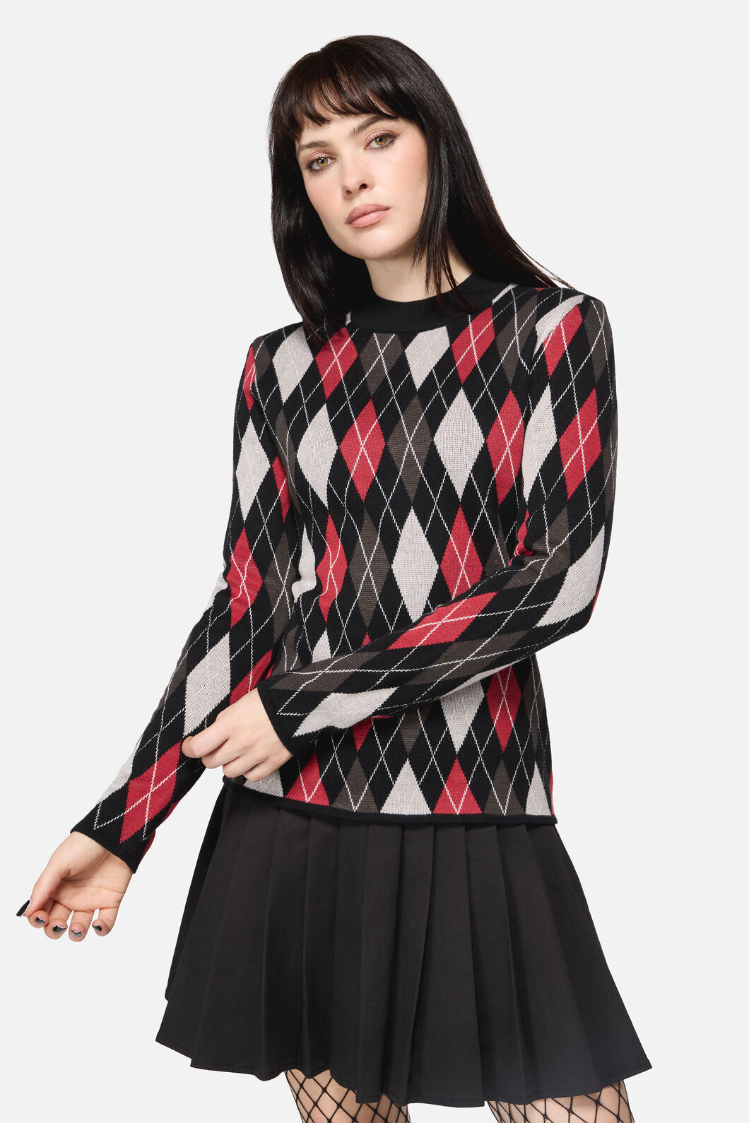 Dangerfield NZ - Trickster Goth Knit - multi