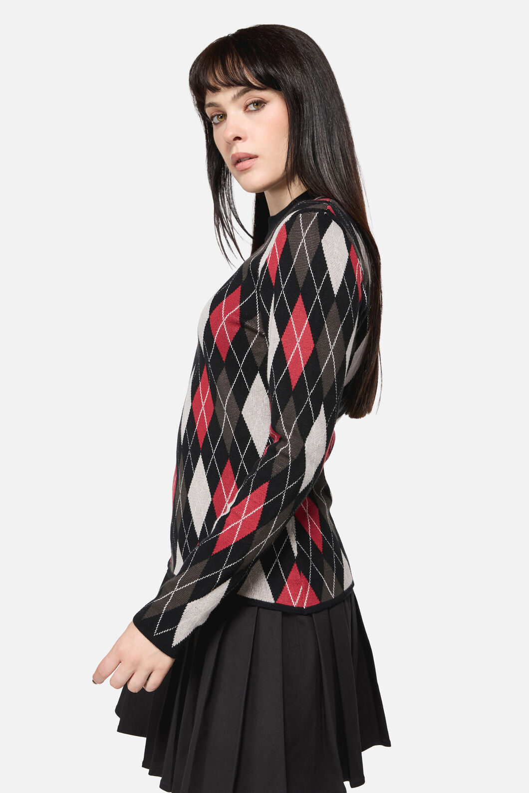 Dangerfield NZ - Trickster Goth Knit - multi