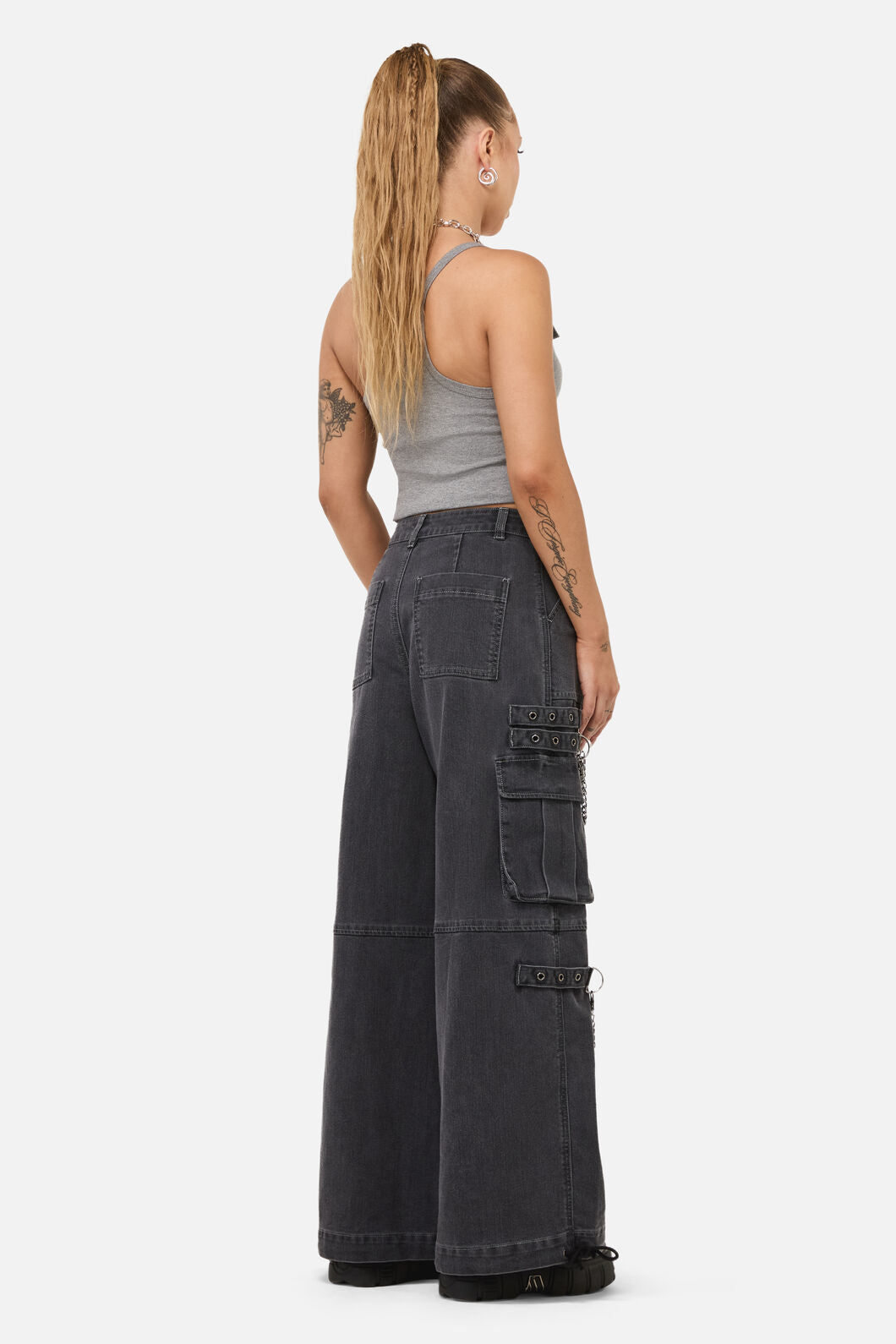 Dangerfield NZ - Diffused Cargo Pant - grey