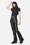 Dangerfield NZ - Eyes Closed PU Cargo - black