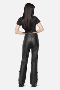 Dangerfield NZ - Eyes Closed PU Cargo - black