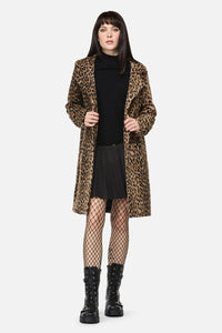 Dangerfield NZ - Creep Leopard Coat - multi