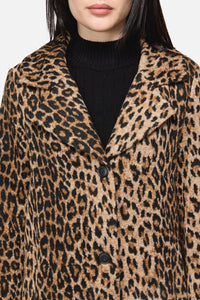 Dangerfield NZ - Creep Leopard Coat - multi