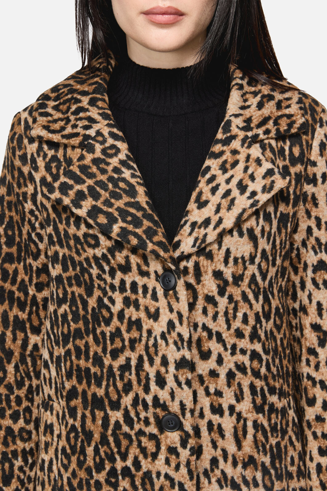 Dangerfield NZ - Creep Leopard Coat - multi