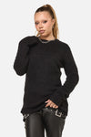 Dangerfield NZ - Diffused Fluffy Knit Jumper - black