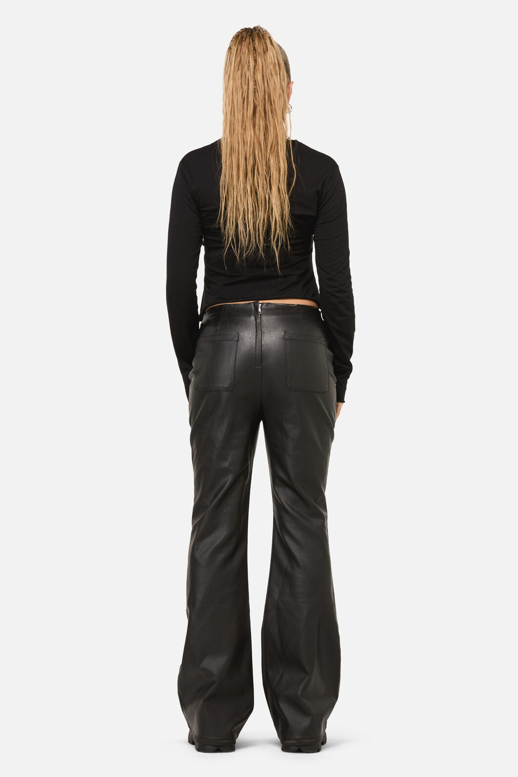 Dangerfield NZ - Sleaze Punk PU Pant - black