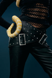 Dangerfield NZ - Sleaze Punk PU Pant - black