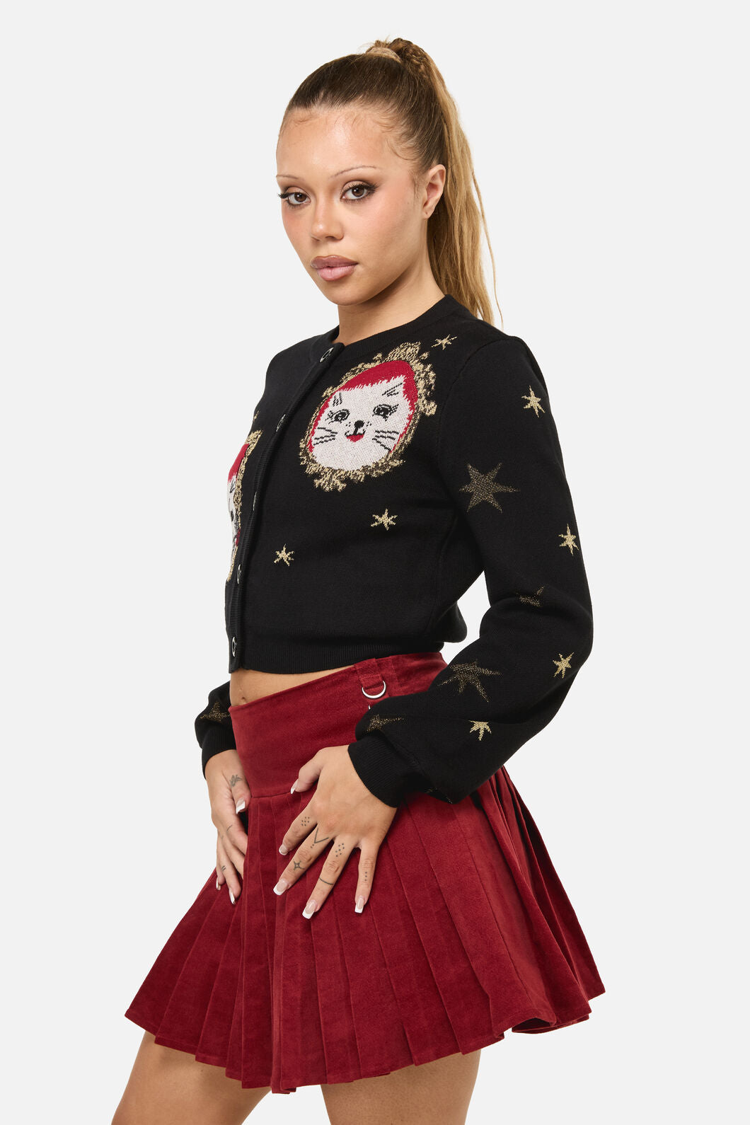 Dangerfield NZ - Official Portrait Cardi - black
