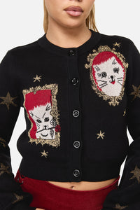Dangerfield NZ - Official Portrait Cardi - black