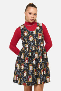 Dangerfield NZ - Offical Cat Portrait Dress - black