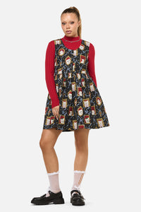 Dangerfield NZ - Offical Cat Portrait Dress - black