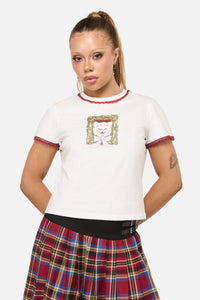 Dangerfield NZ - Tito Cat Tee - cream
