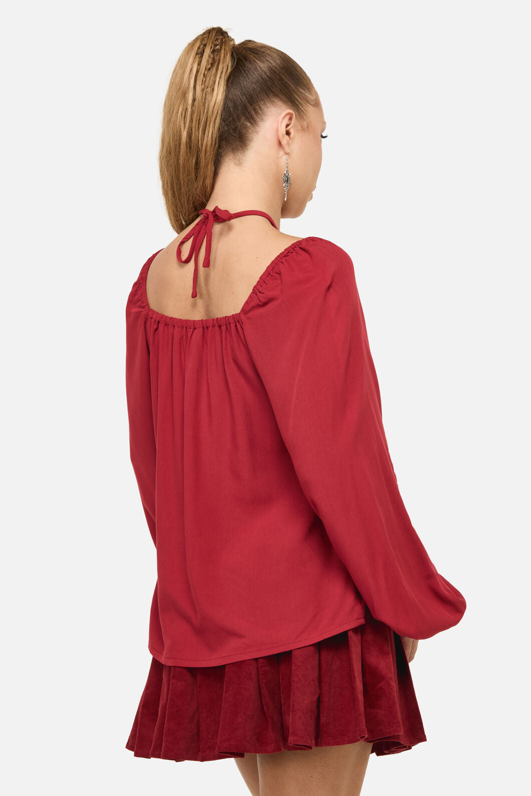 Dangerfield NZ - Mii Blouse - red