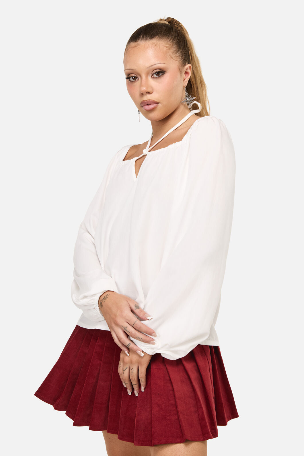 Dangerfield NZ - Mii Blouse - cream