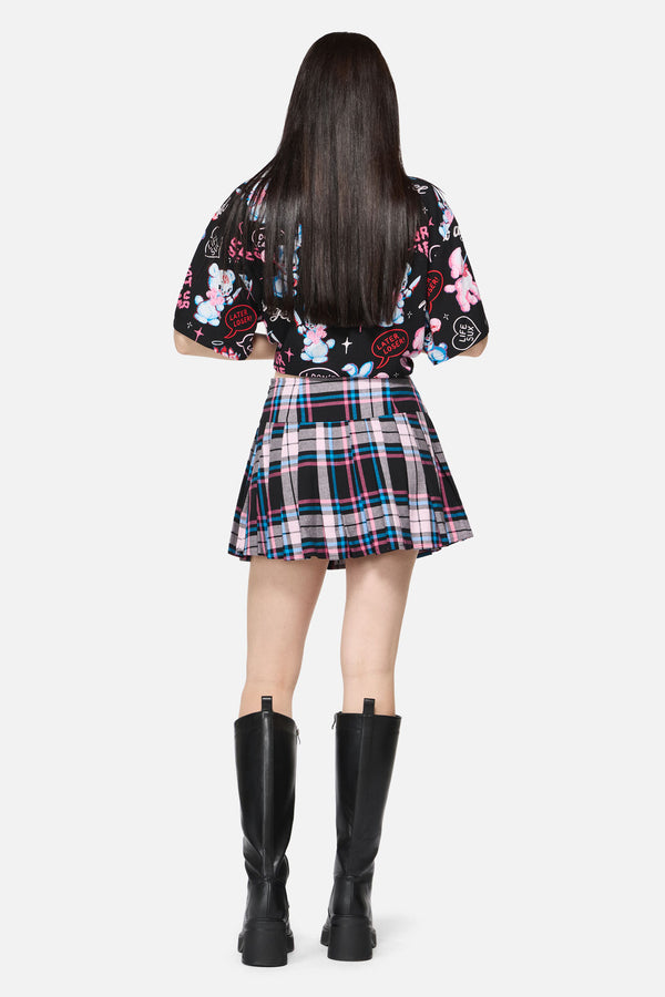 Dangerfield NZ - Hater Goth Skort - pink