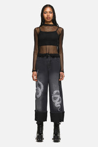 Dangerfield NZ - Slithering Goth Jean - black
