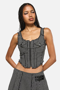 Dangerfield NZ - Medusa Punk Corset - black