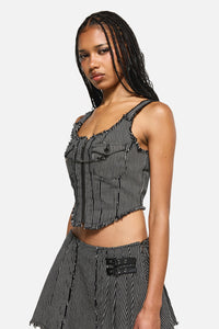 Dangerfield NZ - Medusa Punk Corset - black