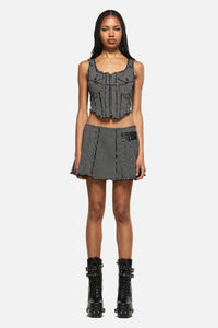 Dangerfield NZ - Medusa Punk Corset - black