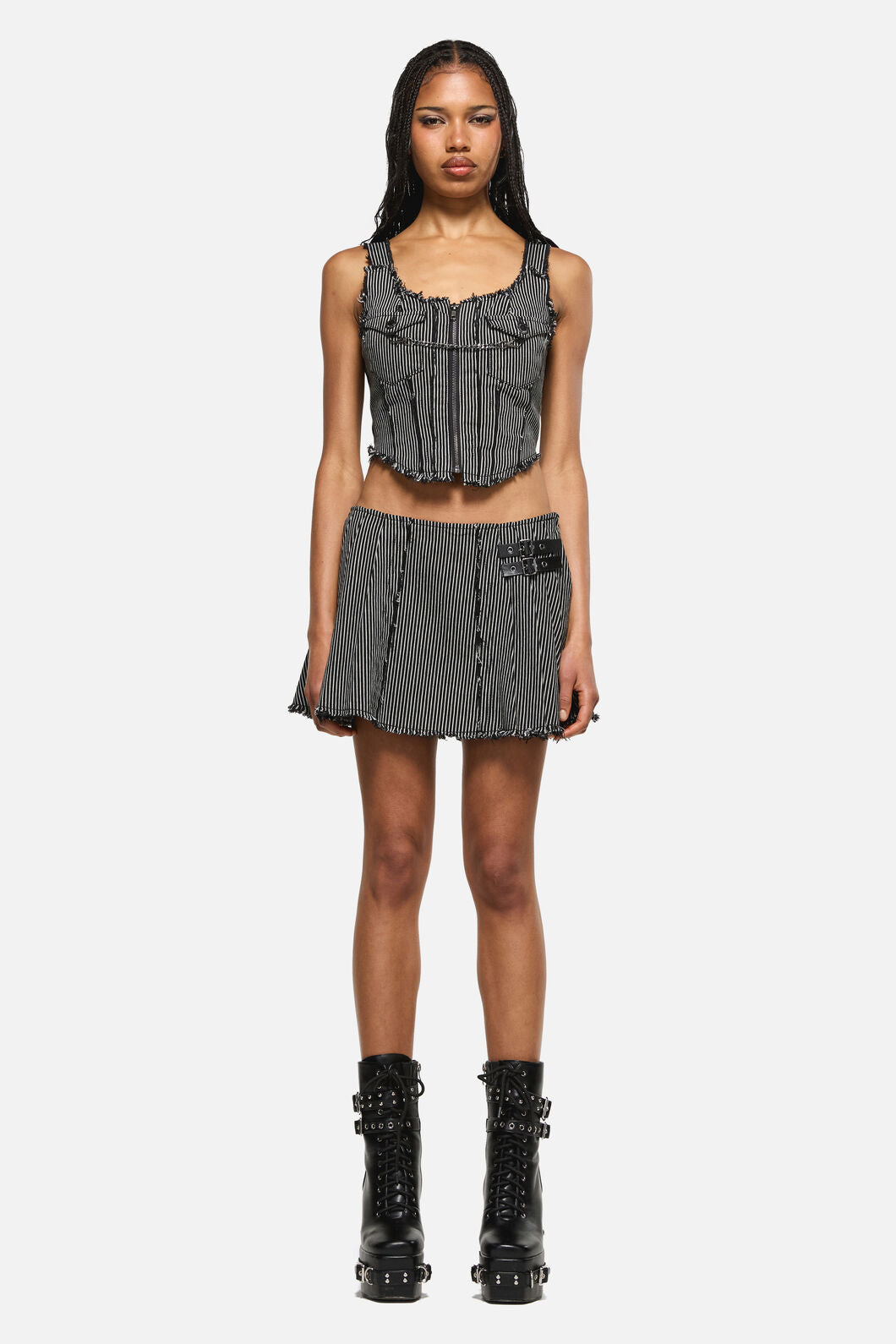 Dangerfield NZ - Medusa Punk Corset - black