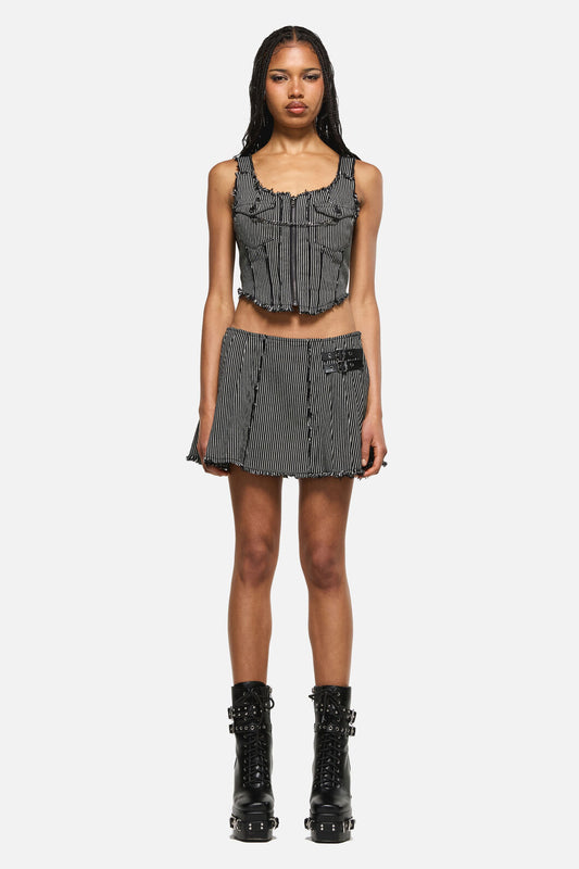 Dangerfield NZ - Medusa Punk Corset - black