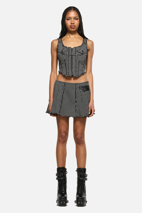 Dangerfield NZ - Medusa Punk Corset - black