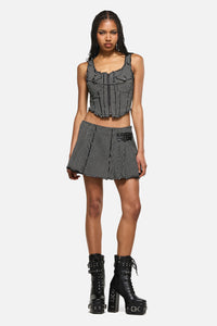 Dangerfield NZ - Medusa Punk Corset - black
