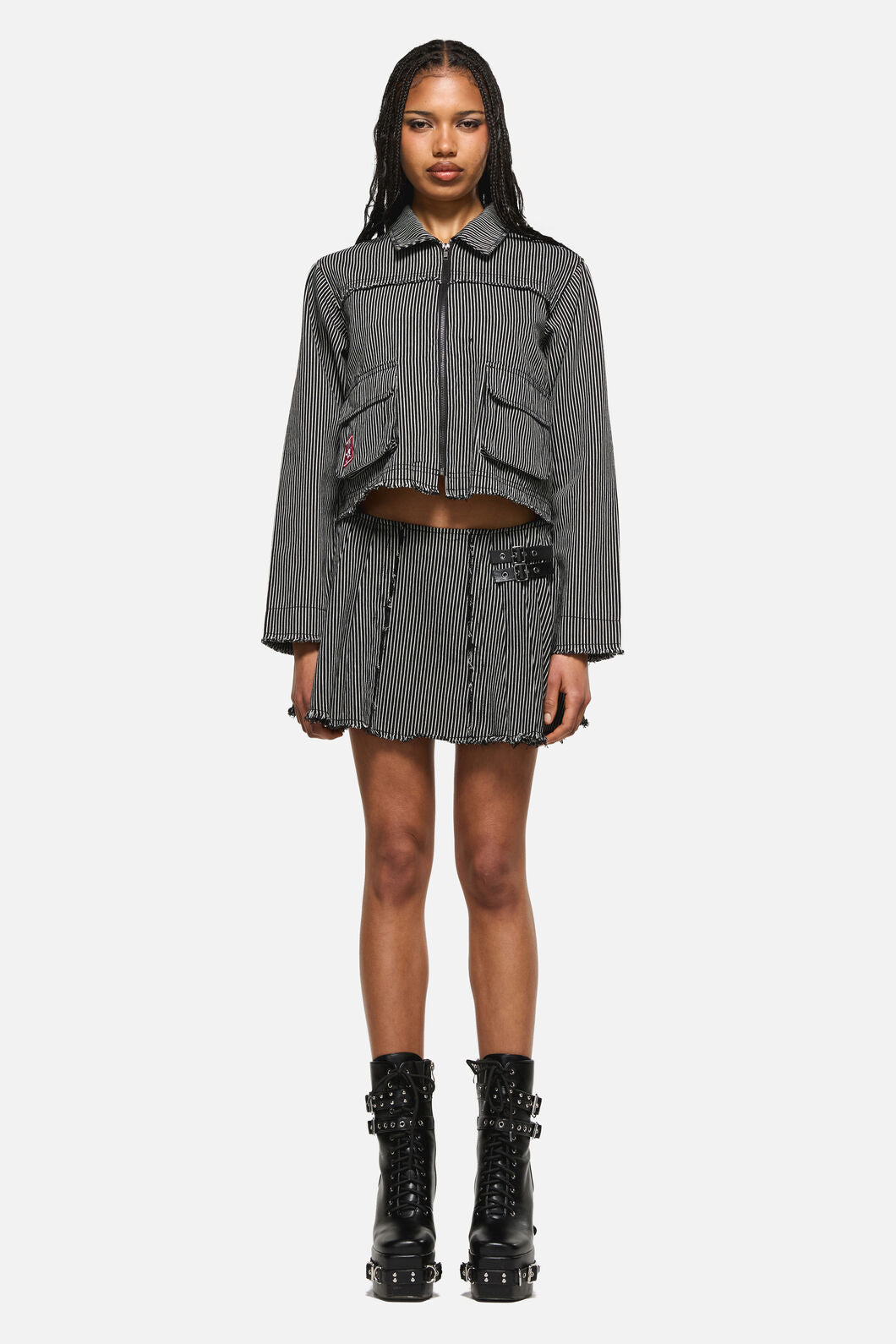Dangerfield NZ - Medusa Punk Jacket - black