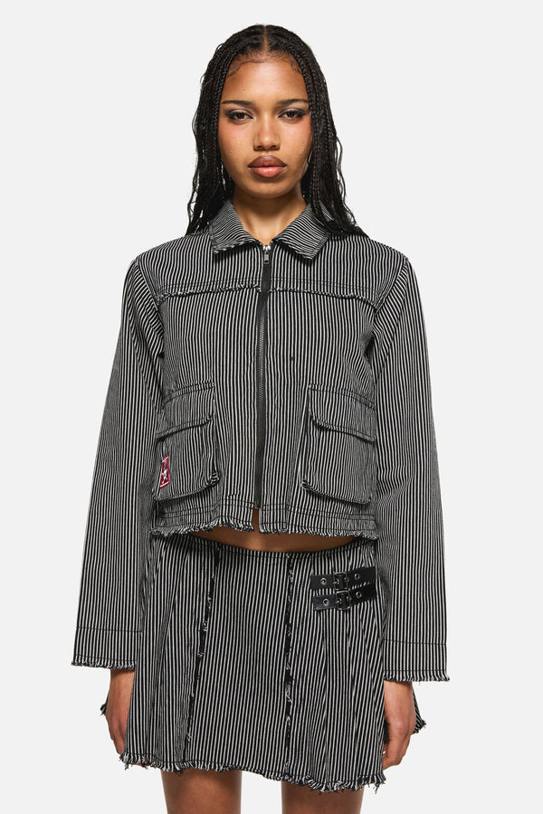 Dangerfield NZ - Medusa Punk Jacket - black