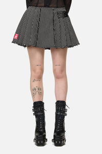 Dangerfield NZ - Medusa Punk Skort - black
