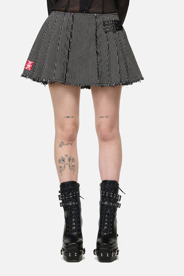 Dangerfield NZ - Medusa Punk Skort - black