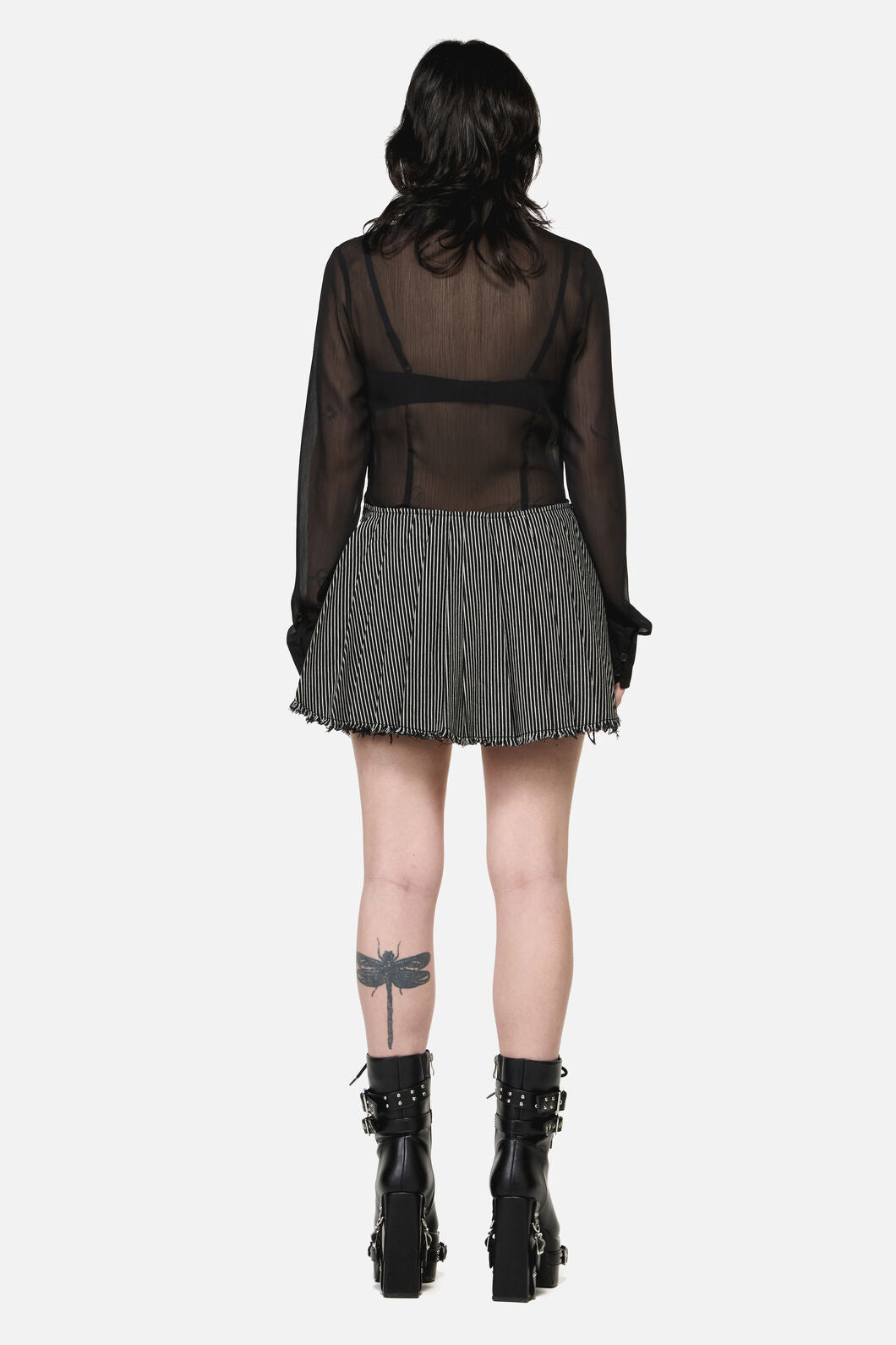Dangerfield NZ - Medusa Punk Skort - black