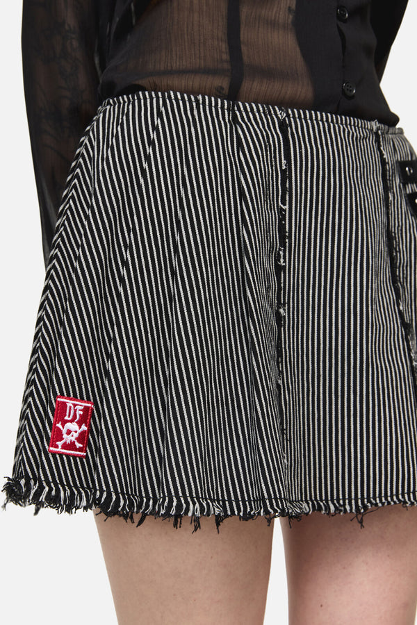 Dangerfield NZ - Medusa Punk Skort - black