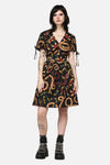 Dangerfield NZ - Reptilian Print Dress - multi