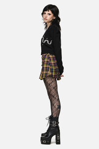 Dangerfield NZ - Forest Dweller Tartan Skort - multi