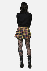 Dangerfield NZ - Forest Dweller Tartan Skort - multi