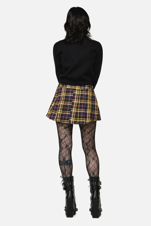 Dangerfield NZ - Forest Dweller Tartan Skort - multi