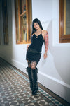Dangerfield NZ - Send It Mini Dress - black