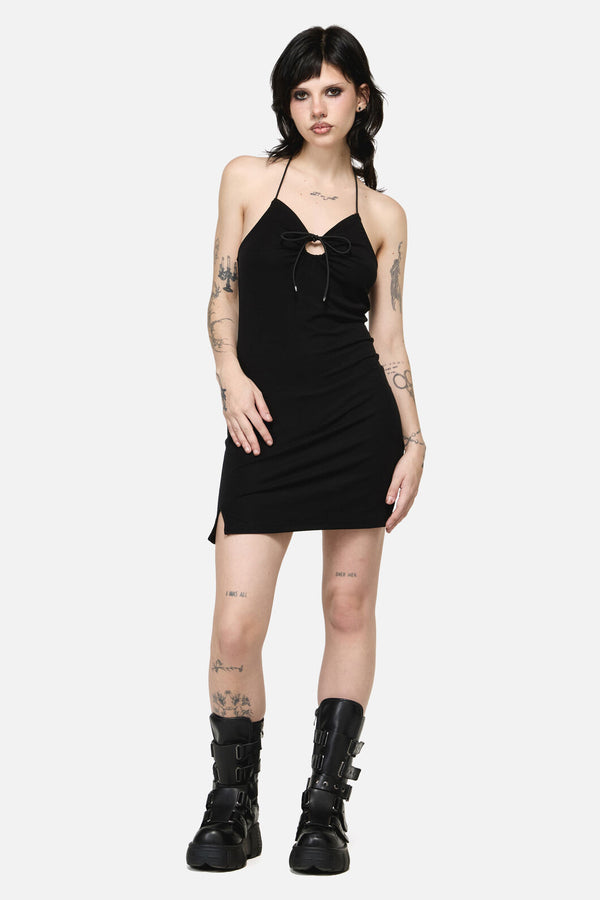 Dangerfield NZ - Send It Mini Dress - black