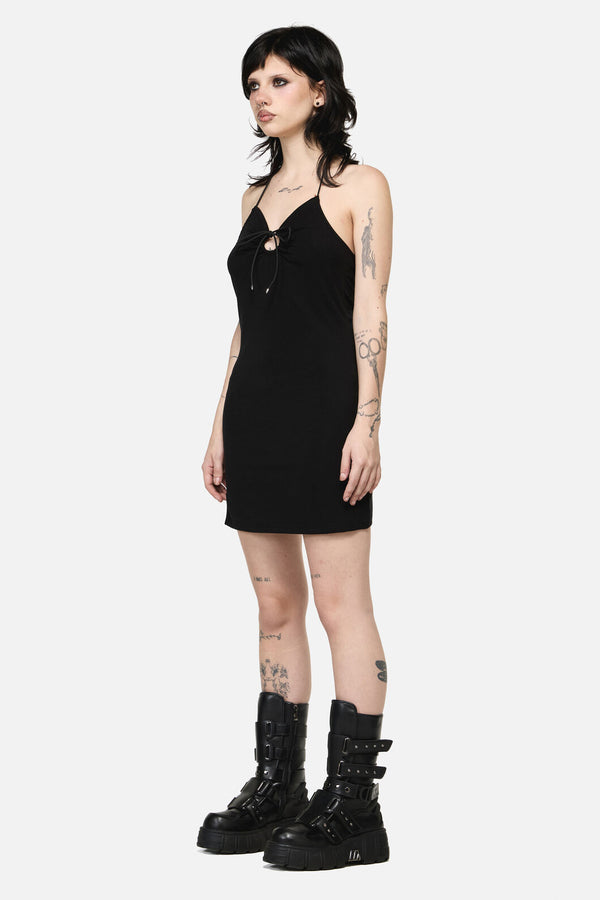 Dangerfield NZ - Send It Mini Dress - black