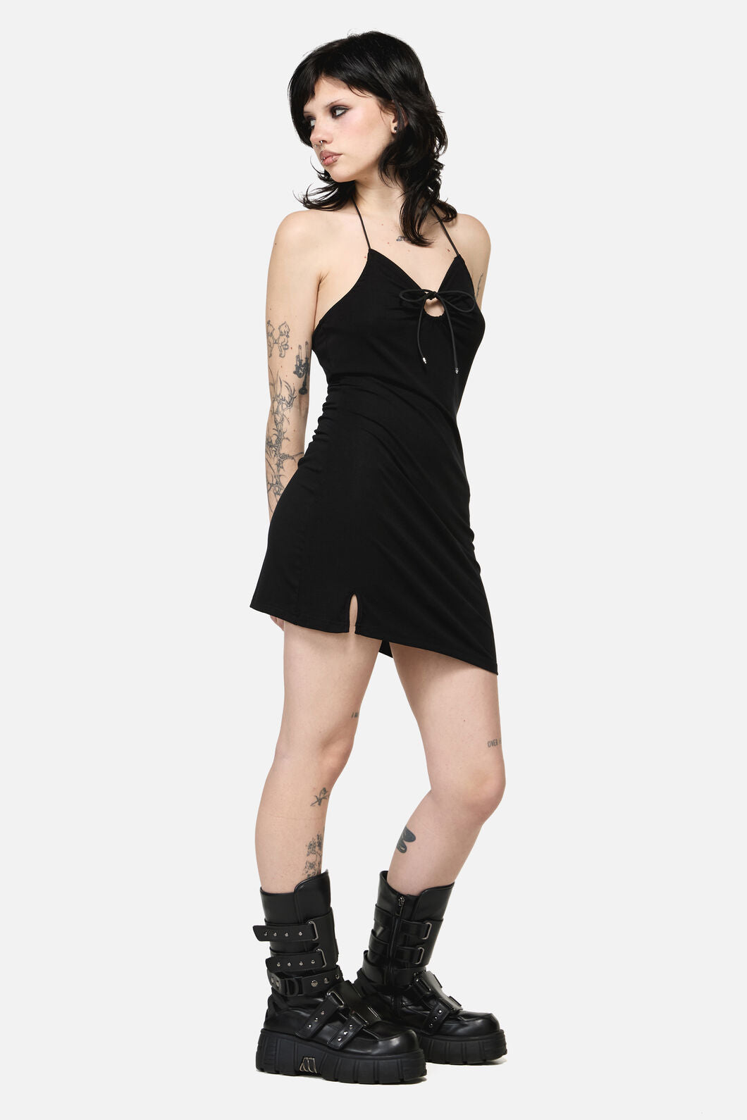 Dangerfield NZ - Send It Mini Dress - black