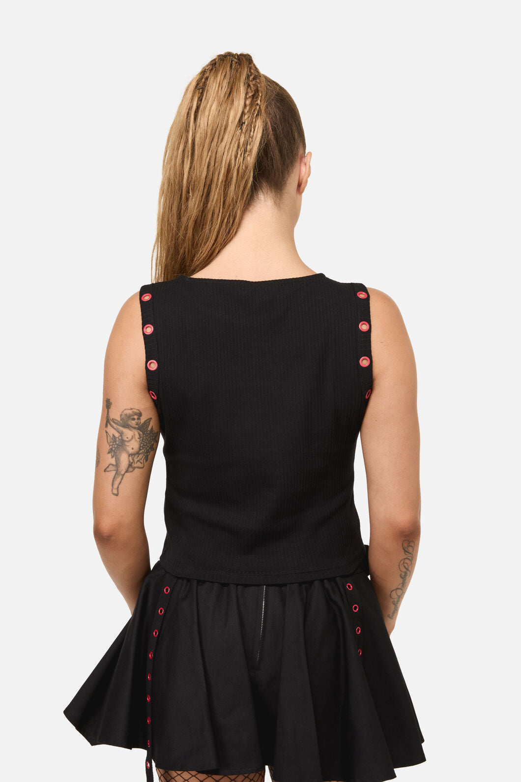 Dangerfield NZ - Divination Goth Tank - black