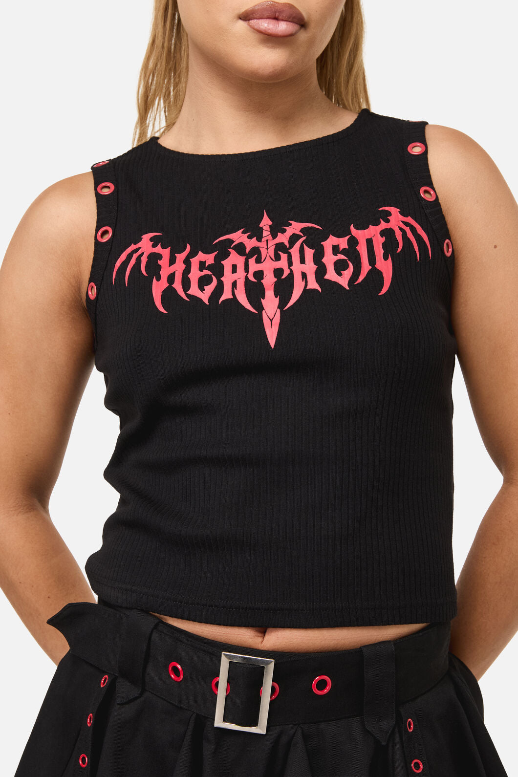 Dangerfield NZ - Divination Goth Tank - black